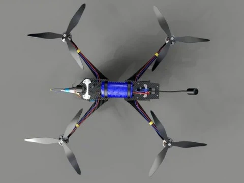 FPV KAMIKAZE DRONE 3D Model
