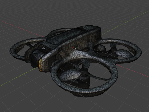 DJI Avata 2 3D Model