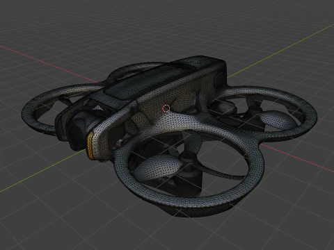 DJI Avata 2 Modelo 3D