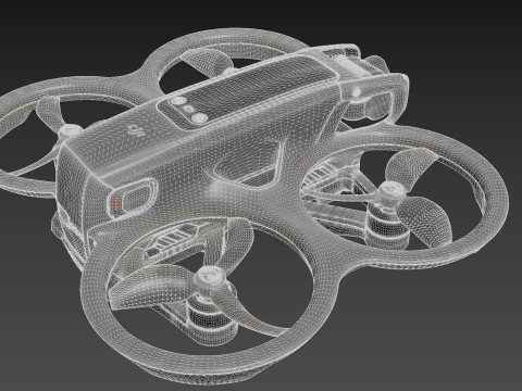 DJI Avata 2 3D Model