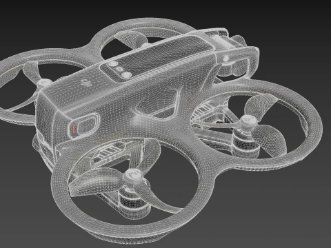 DJI Avata 2 Modelo 3D