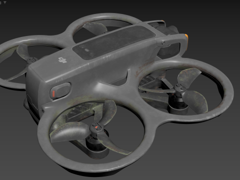 DJI Avata 2 3D Model