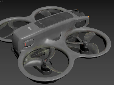 DJI Avata 2 Modelo 3D