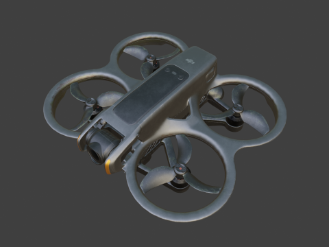 DJI Avata 2 3D Model
