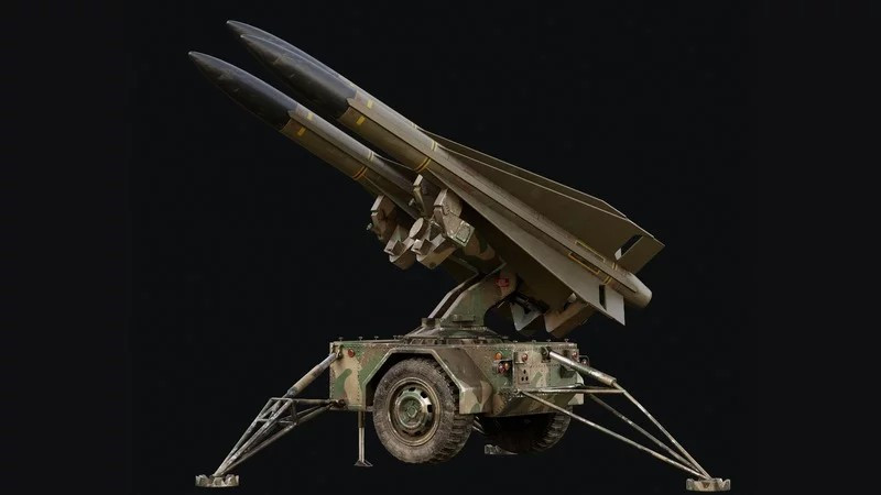 Missile Launcher Model 3D .c4d .max .obj .3ds .fbx .stl .blend
