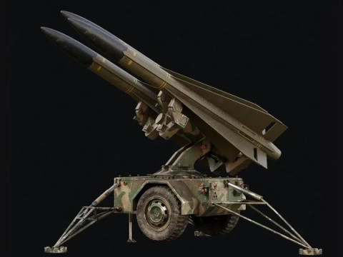 Missile Launcher Model 3D