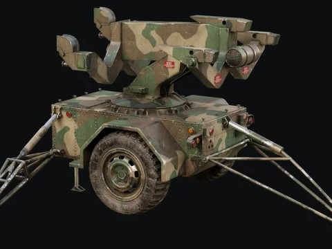 Missile Launcher Model 3D