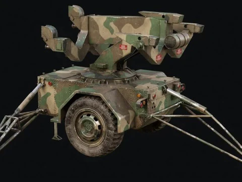 Missile Launcher 3D Model