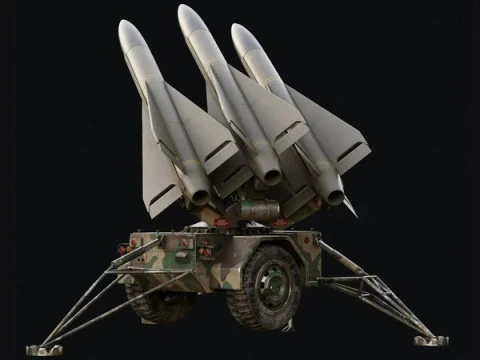 Missile Launcher 3D Model