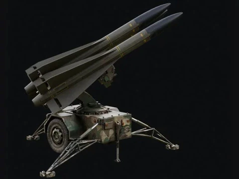 Missile Launcher 3D Model