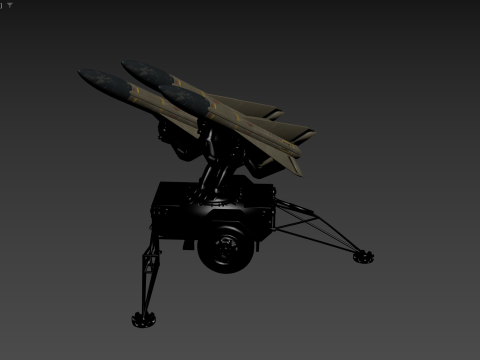Missile Launcher Model 3D
