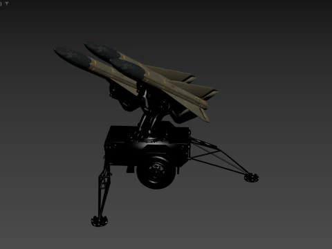Missile Launcher 3D Model