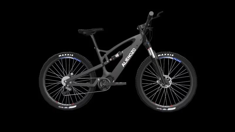 Alienozo Electric Bicycle Modelo 3D .c4d .max .obj .3ds .fbx .stl .blend