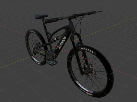 Alienozo Electric Bicycle Modelo 3D