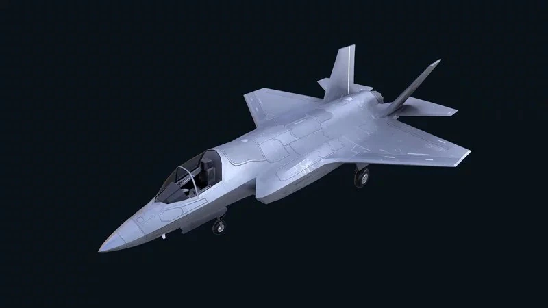 F35 Modello 3D .c4d .max .obj .3ds .fbx .stl .blend 