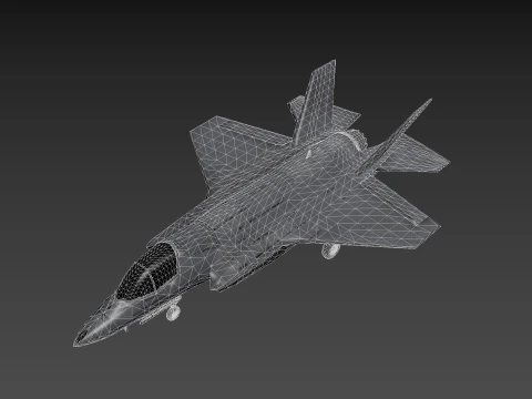 F35 Modello 3D