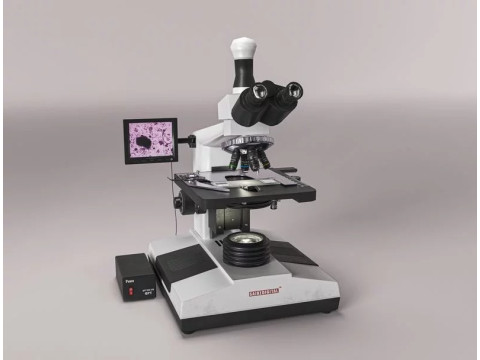 Laboratory Microscope 3D 모델