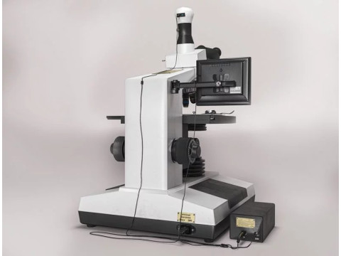 Laboratory Microscope 3D Modell