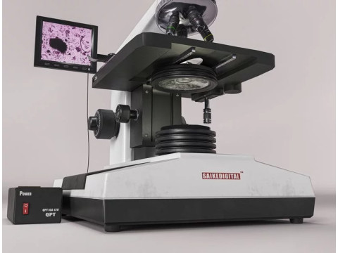 Laboratory Microscope 3D Modell