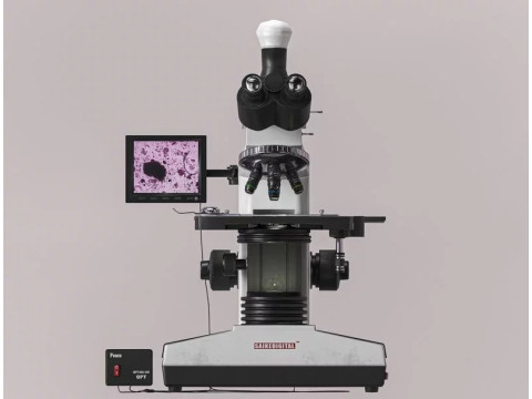 Laboratory Microscope 3D Modell