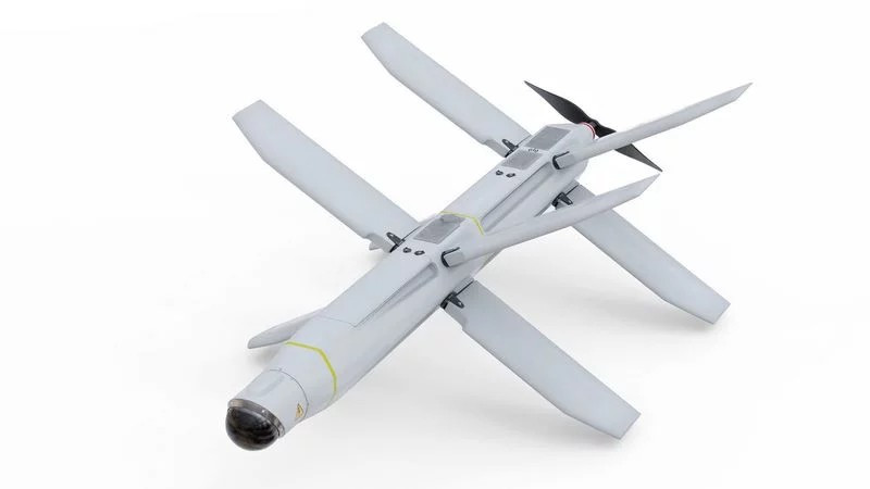 Loitering munition Lancet drone 3D Modell .c4d .max .obj .3ds .fbx .stl .blend