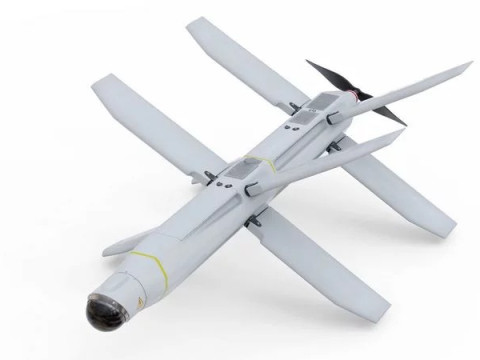Loitering munition Lancet drone 3D Modell