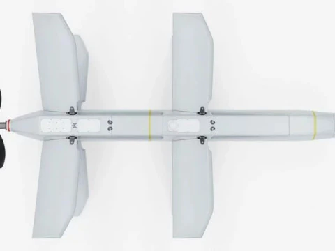 Loitering munition Lancet drone 3D Model