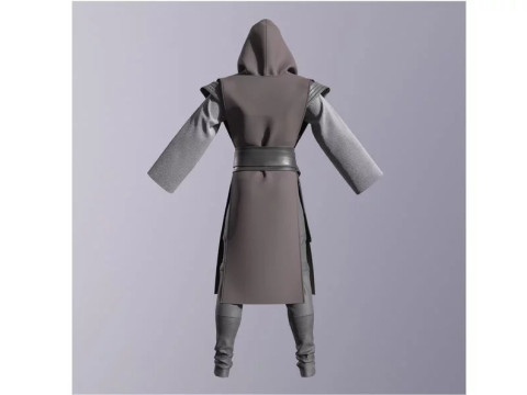 Jedi outfit character clothing 3D 모델
