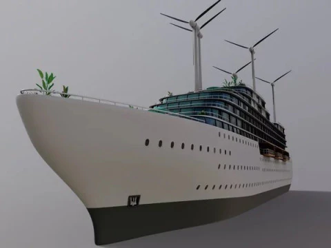Luxury Liner 3D Model