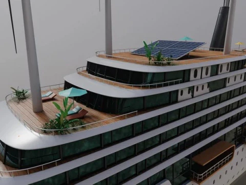 Luxury Liner 3D Model