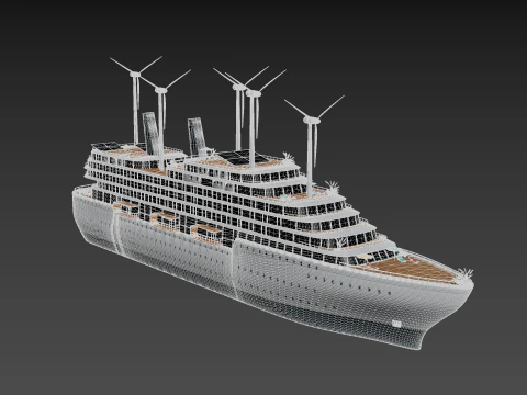Luxury Liner 3D Model