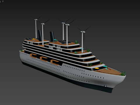 Luxe voering 3D Model