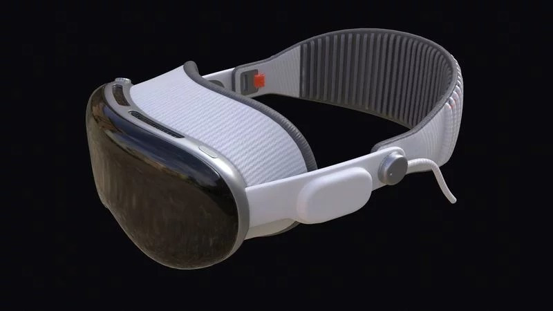Apple Vision Pro 3D Модель .c4d .max .obj .3ds .fbx .stl .blend