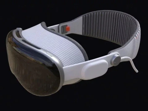 Apple Vis&atilde;o Pro Modelo 3D
