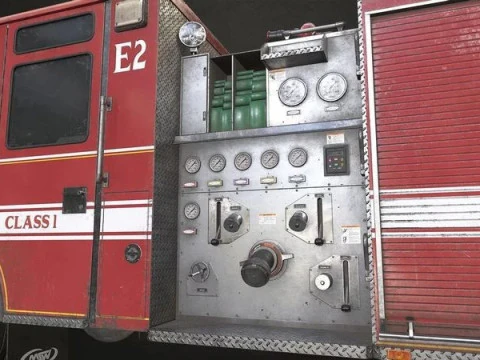 Fire Truck 3D Model