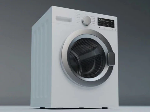 Machine &agrave; laver Modèle 3D