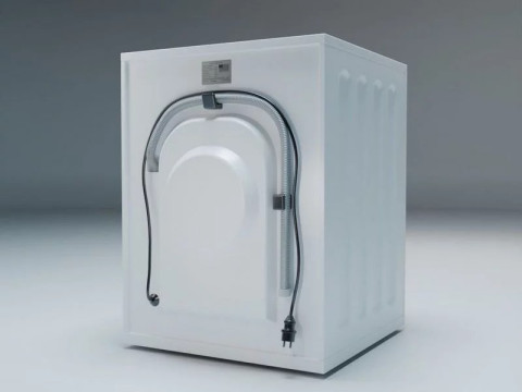 Washing Machine 3D Model