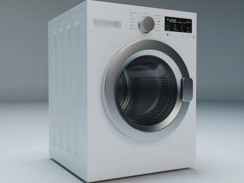 Washing Machine 3D Model