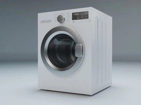 M&aacute;quina de lavar Modelo 3D