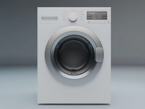 Washing Machine 3D Model
