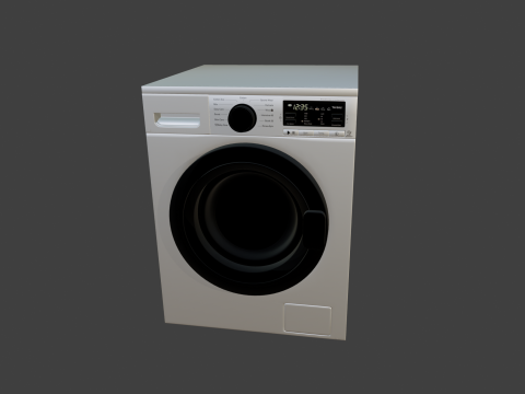 Washing Machine 3D Model