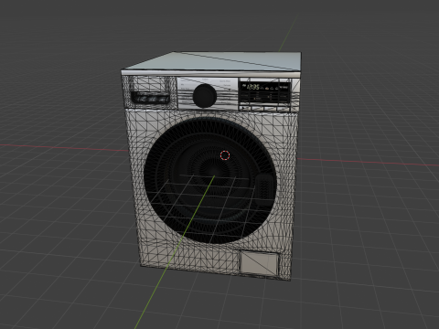 Washing Machine 3D Model