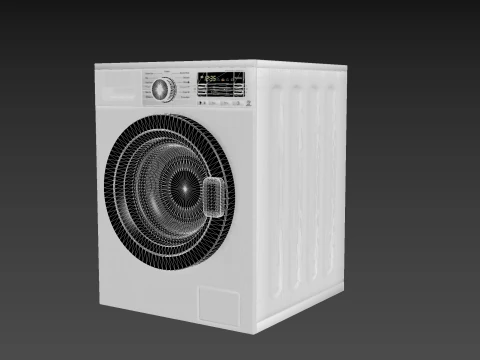 M&aacute;quina de lavar Modelo 3D