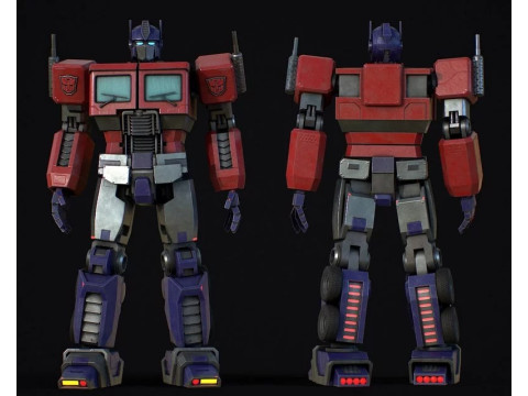 Optimus Prime 3D Model