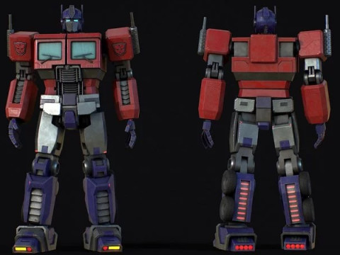 Optimus Prime Model 3D