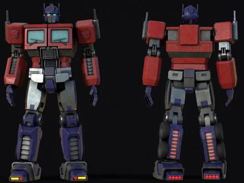 Optimus Prime 3D Model