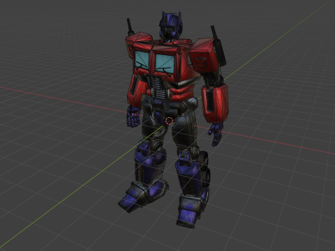 Optimus Prime Model 3D