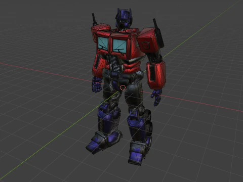 Optimus Prime 3D Model