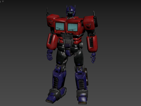 Optimus Prime Model 3D