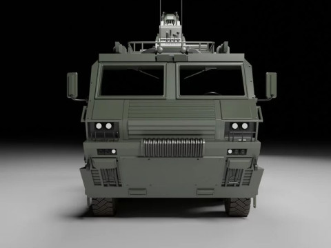 Military ARV 3D मॉडल